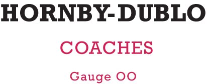 Hornby Dublo 2 & 3 Rail Coaches